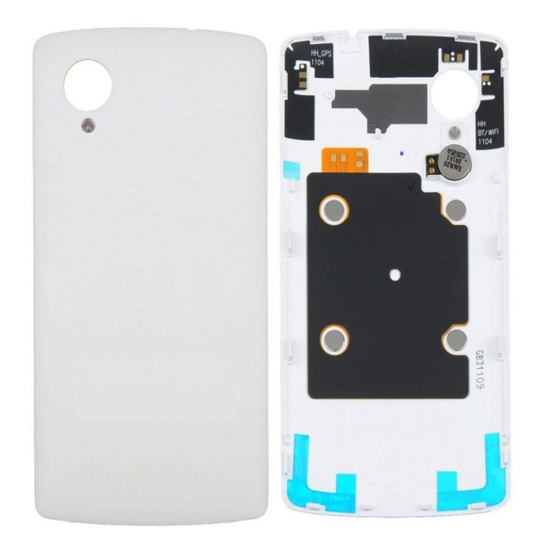 Back Panel Cover for LG Google Nexus 5 D820 - Colour White