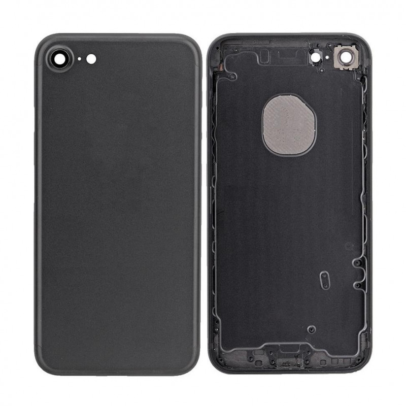 Back Panel Cover for Apple iPhone 7 - Colour Black