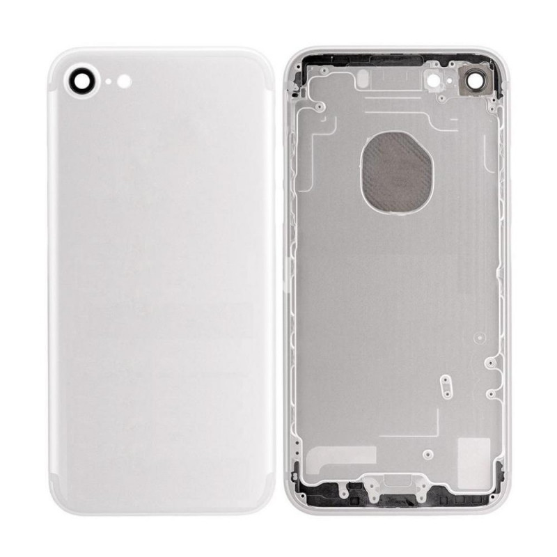 Back Panel Cover for Apple iPhone 7 - Colour Silver Back Panel Cover for Apple iPhone 7 - Colour Silver