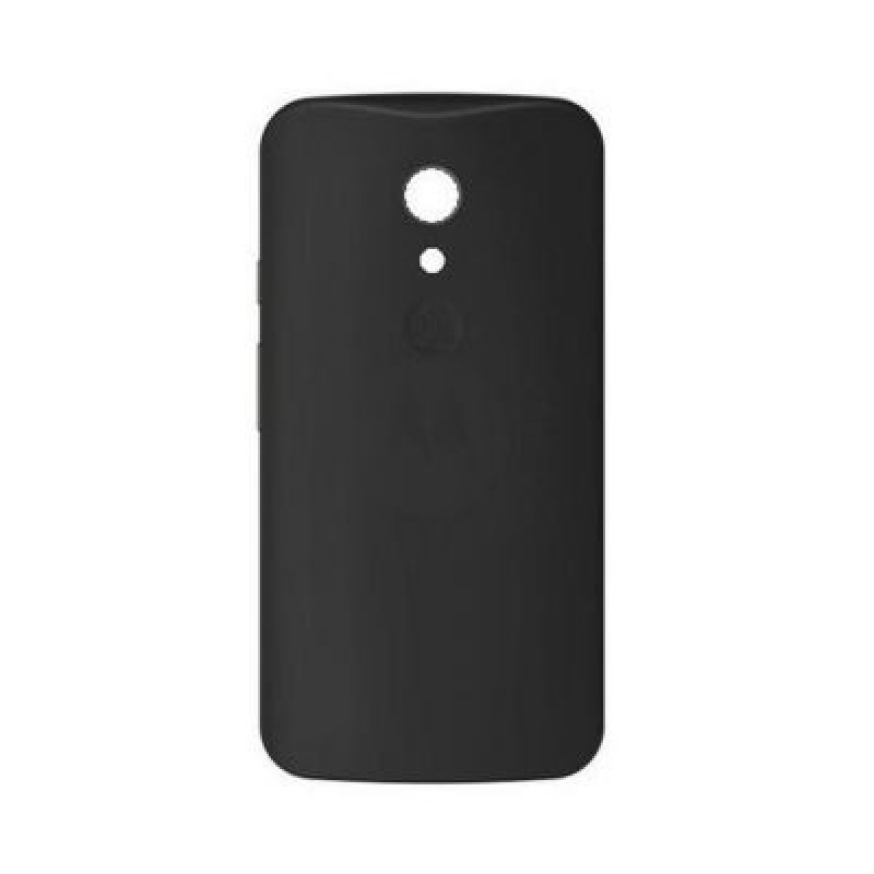 Back Panel Cover for Motorola Moto G Plus 1 Dual SIM - Colour Black