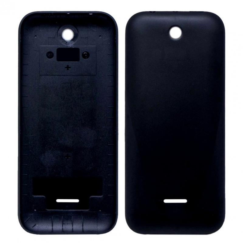 Back Panel Cover for Nokia 225 RM- Colour1012 - Colour Black Back Panel Cover for Nokia 225 RM- Colour1012 - Colour Black