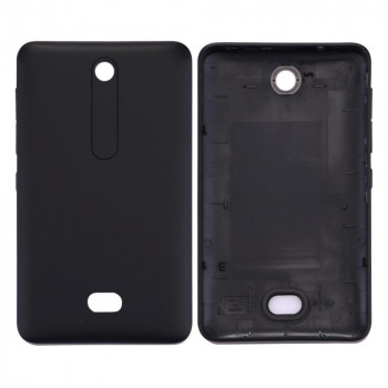 Back Panel Cover for Nokia Asha 501 Dual Sim - Colour Black