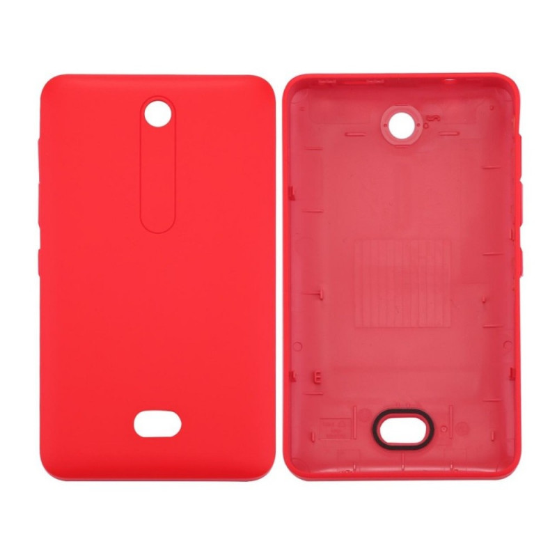 Back Panel Cover for Nokia Asha 501 - Colour Red