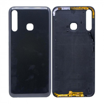 Back Panel Cover for Infinix Hot 8 - Colour Black