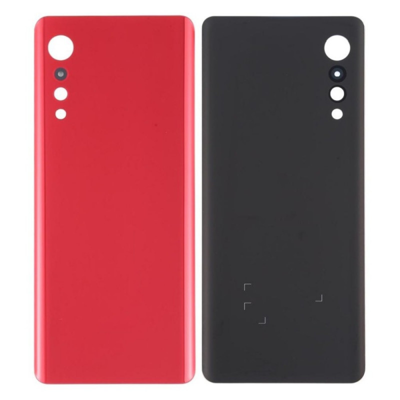 Back Panel Cover for LG Velvet 5G - Colour Red