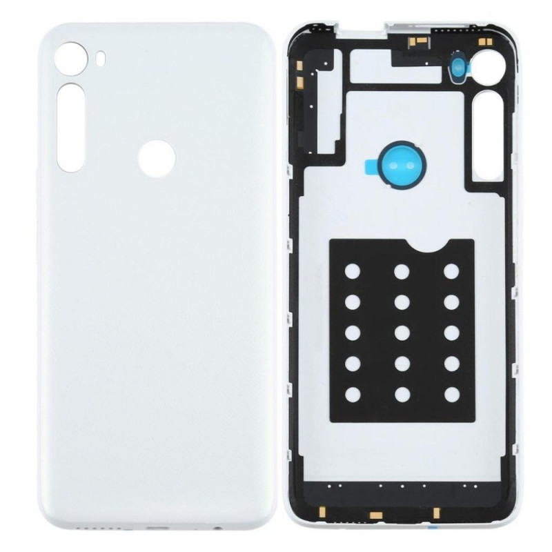 Back Panel Cover for Motorola One Fusion Plus - Colour White