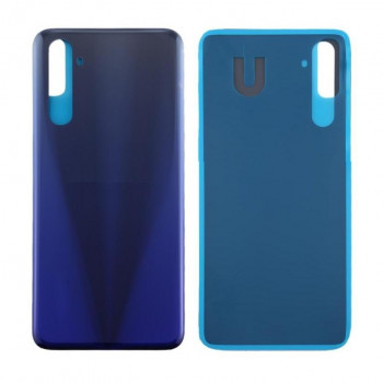 Back Panel Cover for Realme 6 - Colour Black