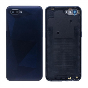 Back Panel Cover for Realme C2 - Colour Black