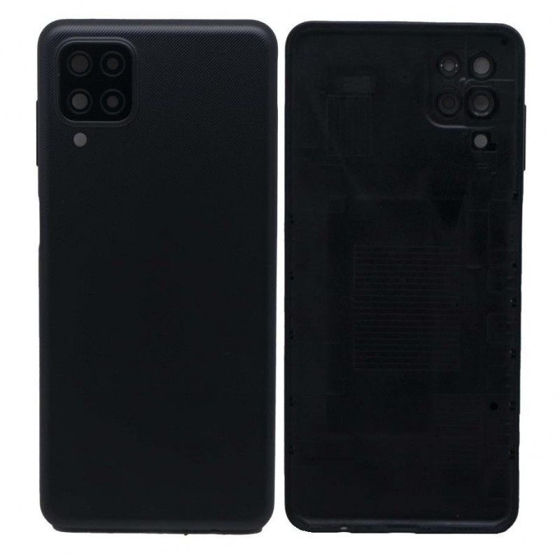 Back Panel Cover for Samsung Galaxy A12 - Colour Black Back Panel Cover for Samsung Galaxy A12 - Colour Black