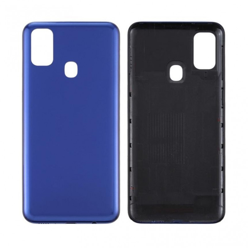 Back Panel Cover for Samsung Galaxy M21 - Colour Blue
