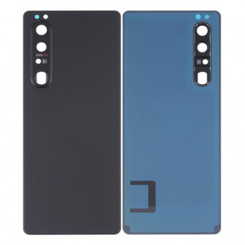 Back Panel Cover for Sony Xperia 1 III - Colour Black Back Panel Cover for Sony Xperia 1 III - Colour Black