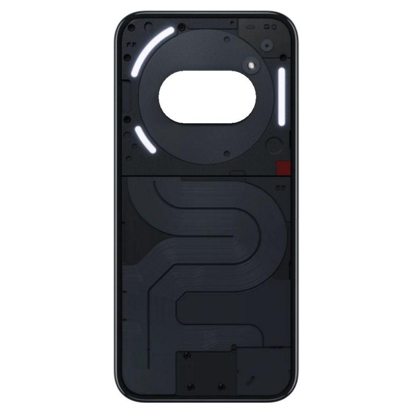 Back Panel Cover For Nothing Phone 2a - Black