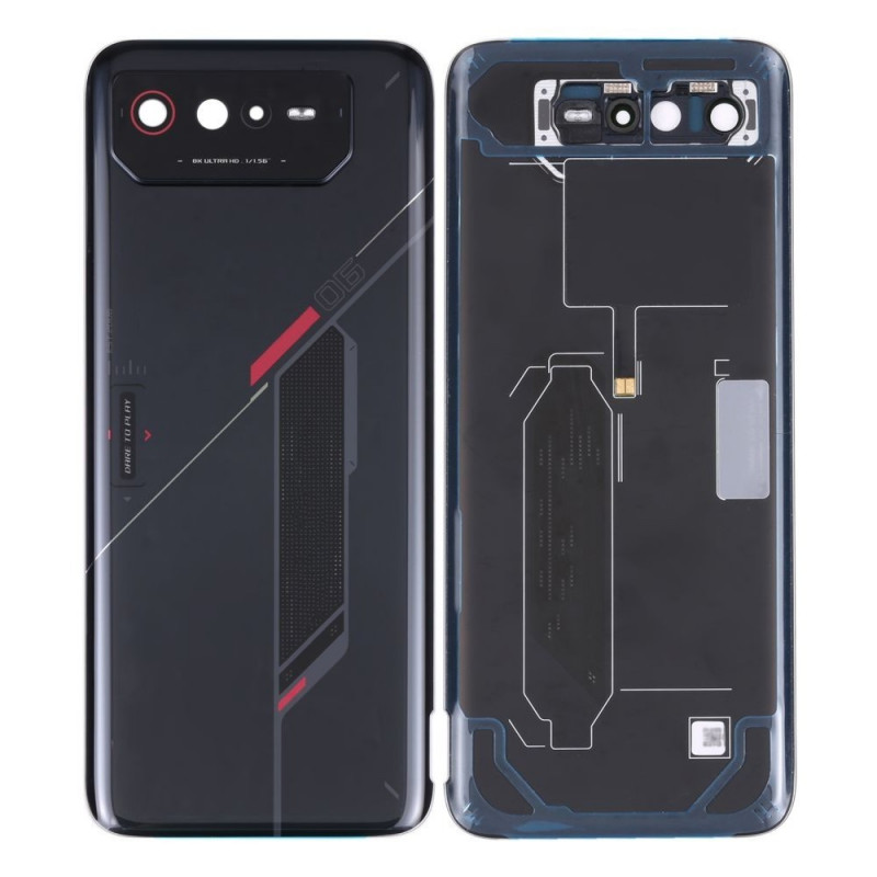 Back Panel Cover For Asus ROG Phone 6 - Black