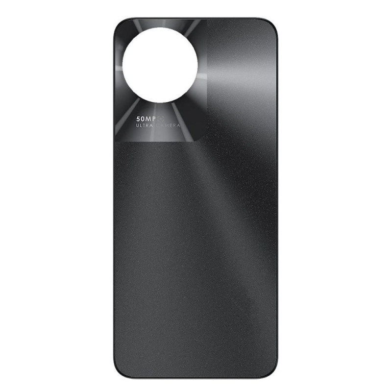Back Panel Cover For Itel S23 - Black Back Panel Cover For Itel S23 - Black