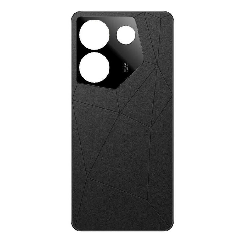 Back Panel Cover For Tecno Camon 20 Pro 5G - Black Back Panel Cover For Tecno Camon 20 Pro 5G - Black