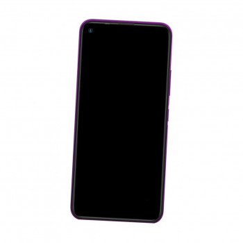 Camera Lens Glass with Frame For Infinix Hot 9 Pro Black