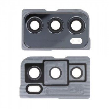 Camera Lens Glass with Frame For LG Wing 5G Black