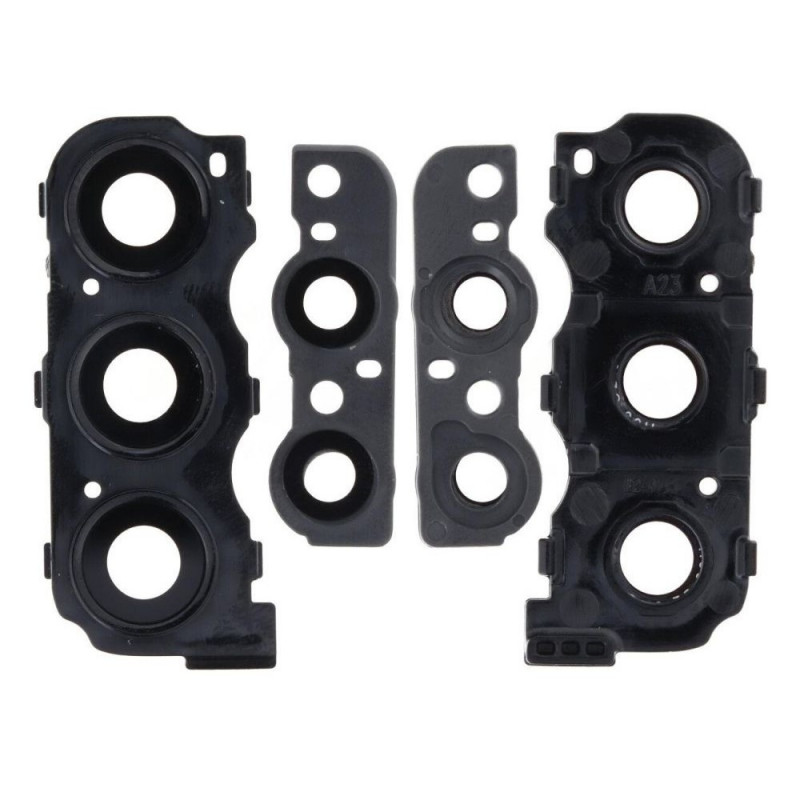 Camera Lens Glass with Frame For Samsung Galaxy A23 5G Black