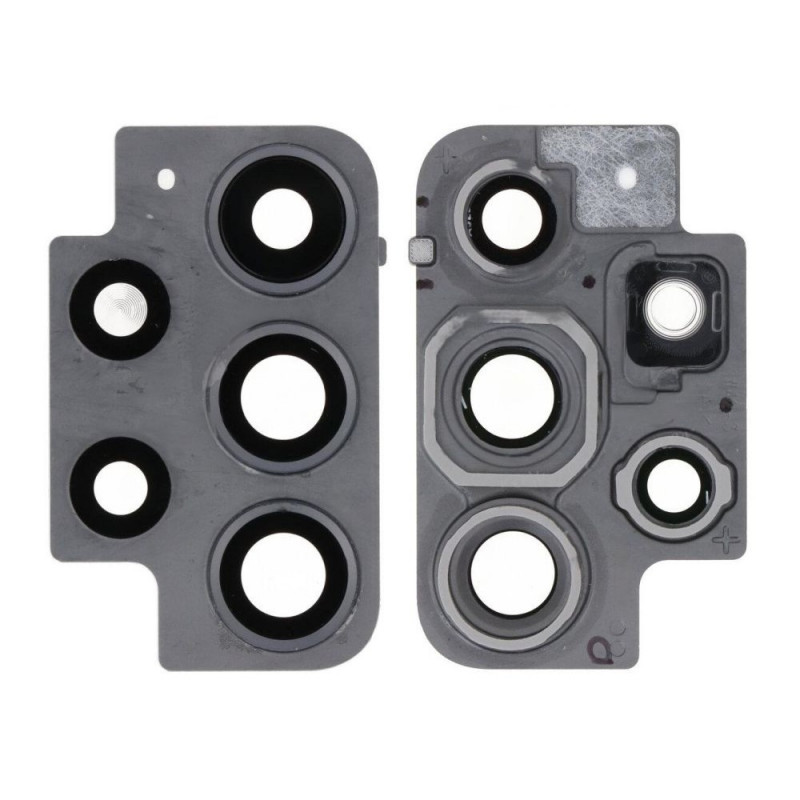 Camera Lens Glass with Frame For Samsung Galaxy A52s 5G Black