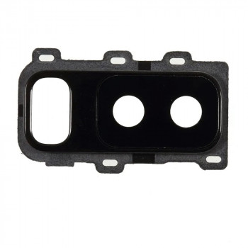 Camera Lens Glass with Frame For Samsung Galaxy A6 Plus (2018) Blue