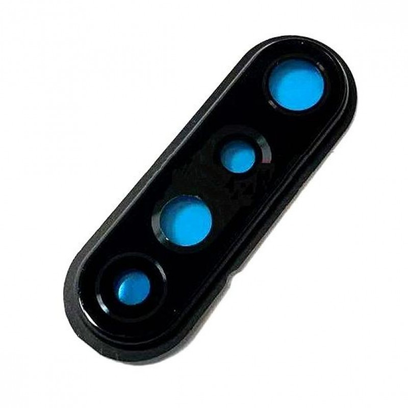 Camera Lens Glass with Frame For Xiaomi Poco X2 White