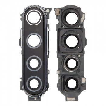 Camera Lens Glass with Frame For Xiaomi Redmi Note 8 White