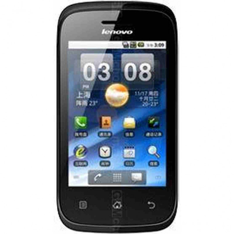 Full Body Housing For Lenovo A390E - Black