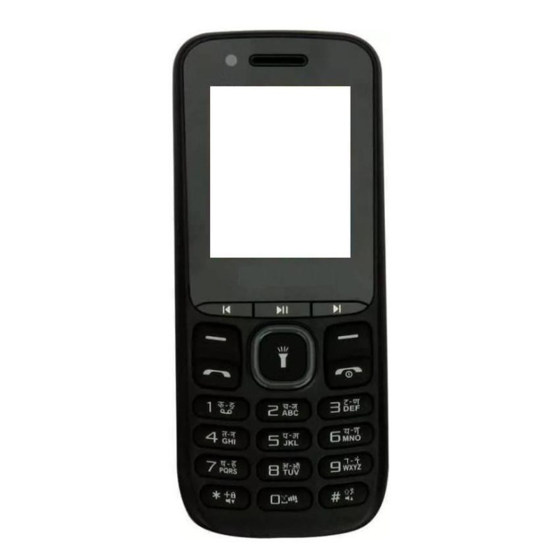 Full Body Housing For Micromax X424 - Black Full Body Housing For Micromax X424 - Black