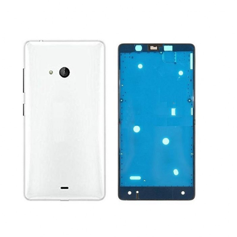 Full Body Housing For Microsoft Lumia 540 Dual SIM - White