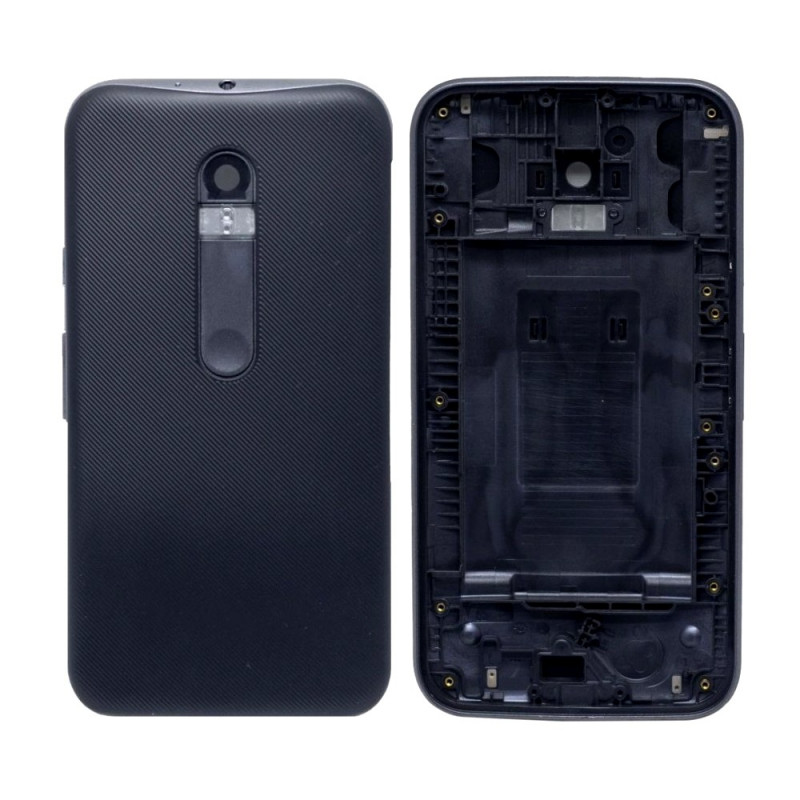 Full Body Housing For Motorola Moto G - 3rd gen - Black Full Body Housing For Motorola Moto G - 3rd gen - Black