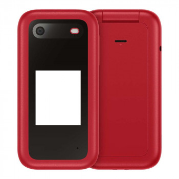 Full Body Housing For Nokia 2660 Flip - Red