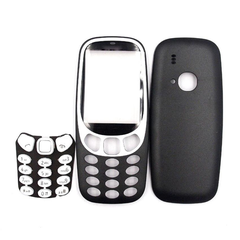 Full Body Housing For Nokia 3310 New - Grey Full Body Housing For Nokia 3310 New - Grey
