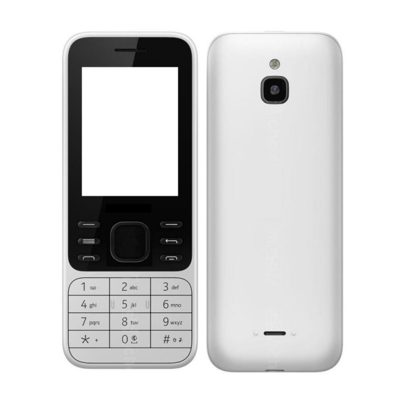 Full Body Housing For Nokia 6300 4G - White