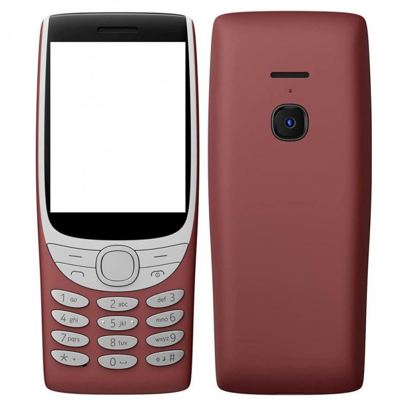Full Body Housing For Nokia 8210 4G - Red