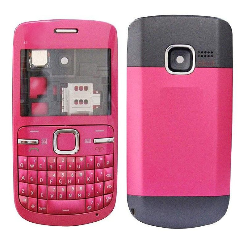 Full Body Housing For Nokia C3-03 - Pink