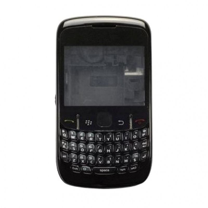 Full Body Housing For Reliance BlackBerry Curve 8530 - Black