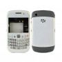 Full Body Housing For Reliance BlackBerry Curve 8530 - White