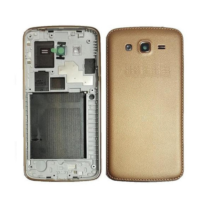 Full Body Housing For Samsung Galaxy Grand 2 - Gold
