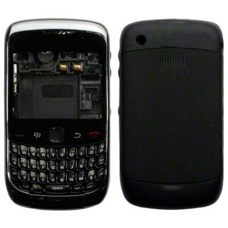 Full Body Housing For Blackberry Curve 9330 Smartphone - Black