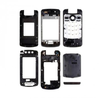 Full Body Housing For BlackBerry Pearl Flip 8220 - Black Full Body Housing For BlackBerry Pearl Flip 8220 - Black