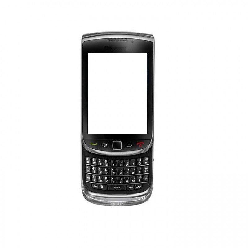 Full Body Housing For Blackberry Torch 9801 - Black