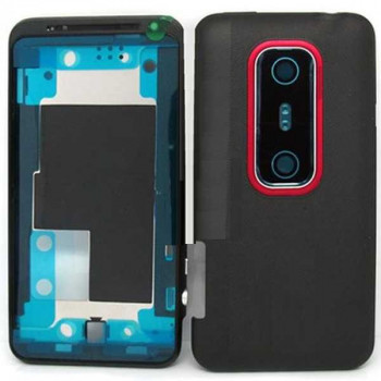 Full Body Housing For HTC EVO 3D - Black