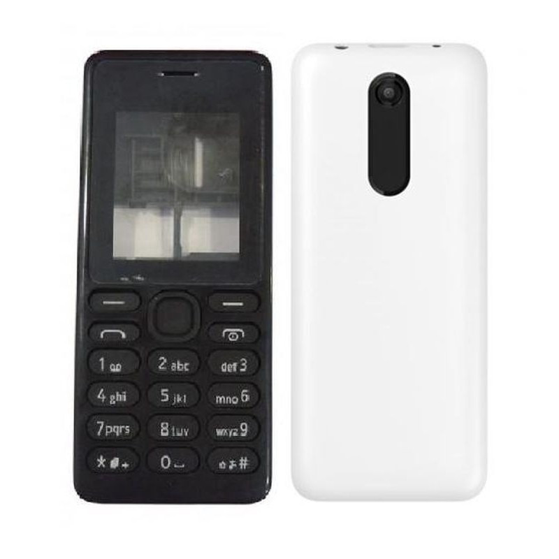 Full Body Housing For Nokia 108 Dual SIM - White