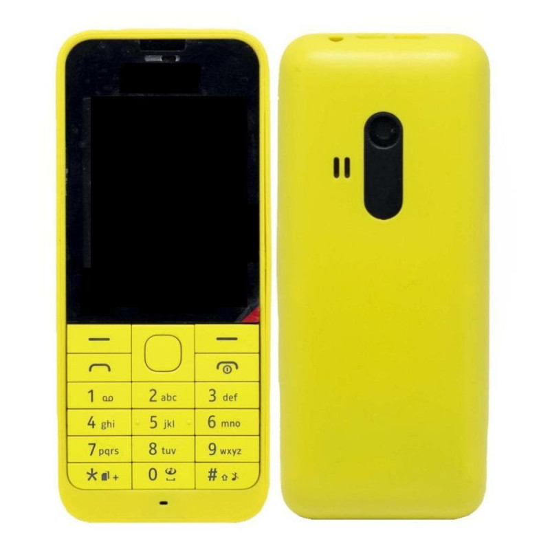 Full Body Housing For Nokia 220 Dual SIM RM-969 - Yellow