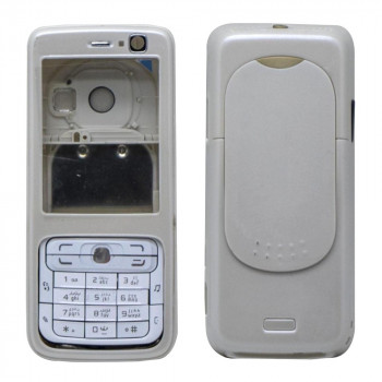 Full Body Housing For Nokia N73 Music Edition - White Full Body Housing For Nokia N73 Music Edition - White