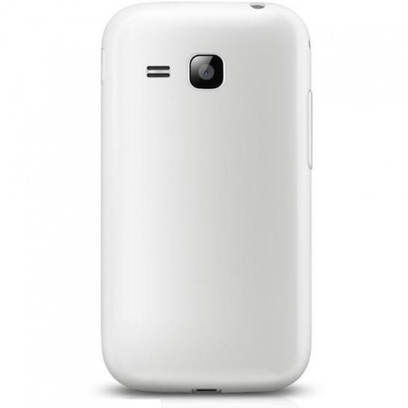 Full Body Housing For Samsung Rex 60 C3310R with single SIM - White