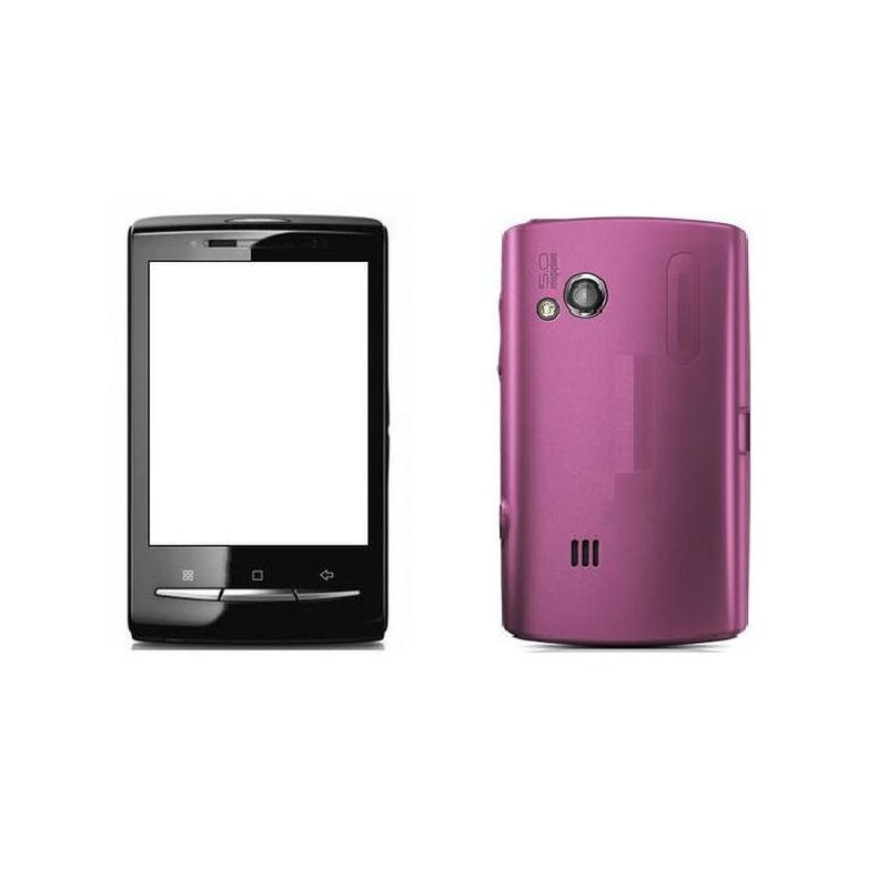 Full Body Housing For Sony Ericsson Xperia X10 mini pro - Pink