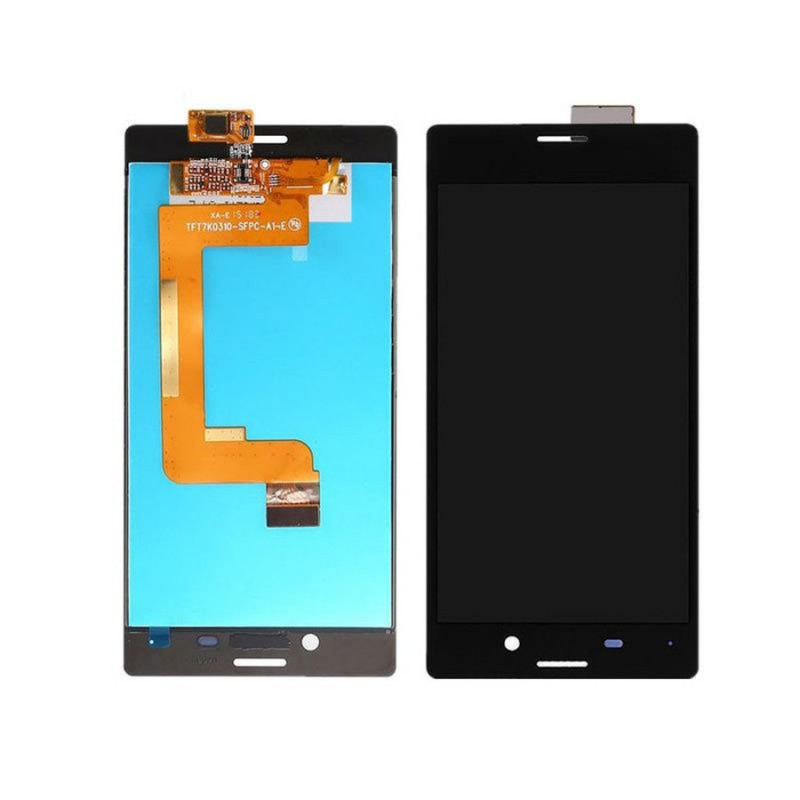 Buy Now LCD with Touch Screen for Sony Xperia M4 Aqua - Black Display Glass Combo Folder