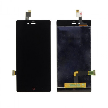 Buy Now LCD with Touch Screen for ZTE Nubia Z9 Mini - Black Display Glass Combo Folder