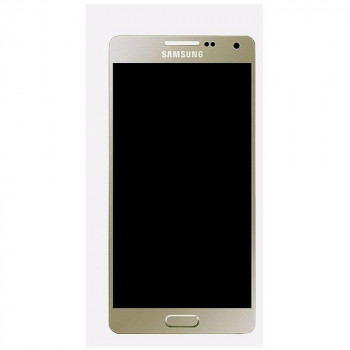 Buy Now LCD with Touch Screen for Samsung Galaxy A5 A500F1 - Gold Display Glass Combo Folder